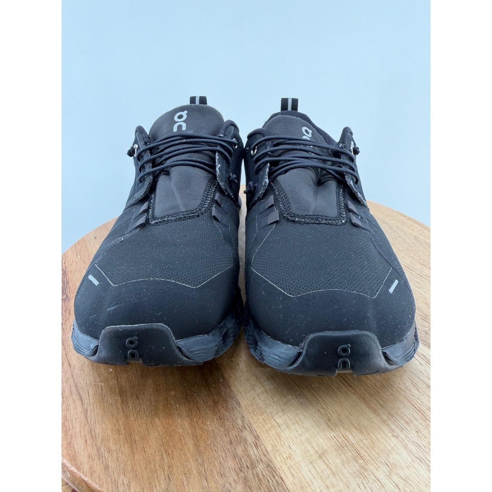 On Cloud 5 Waterproof Mens Running Shoes Black 59.98842 Size 7.5 - Picture 5 of 13